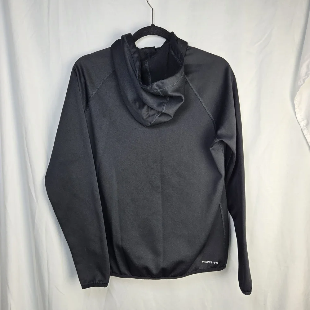 Nike All Time Full Zip Therma Training Hoodie Black 683656-010 Womens Medium